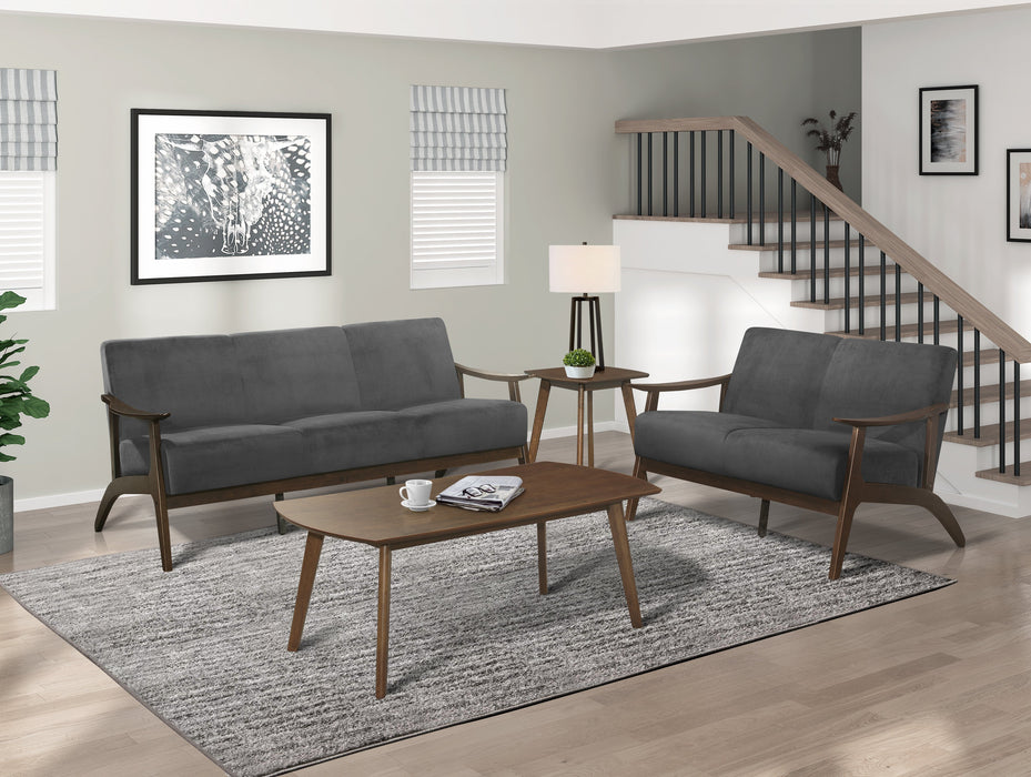 Carlson Dark Gray Loveseat