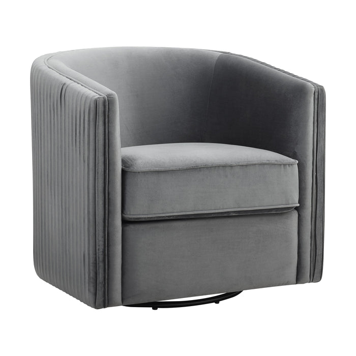 Cecily Gray Swivel Chair