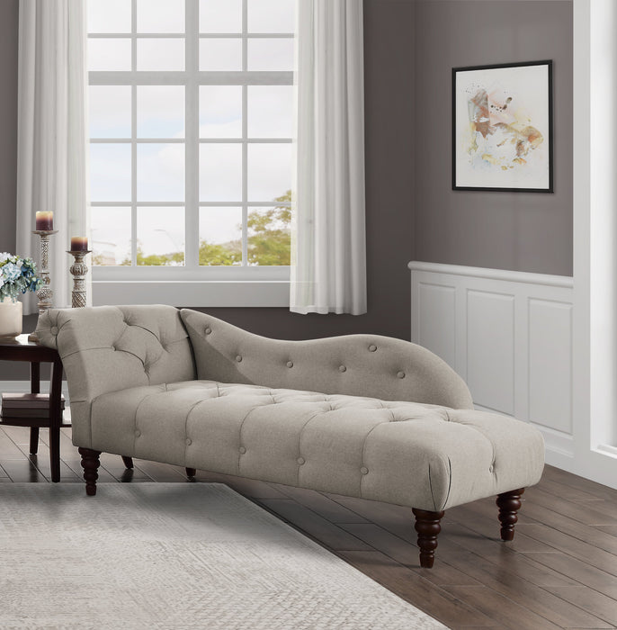 Blue Hill Brown Chaise