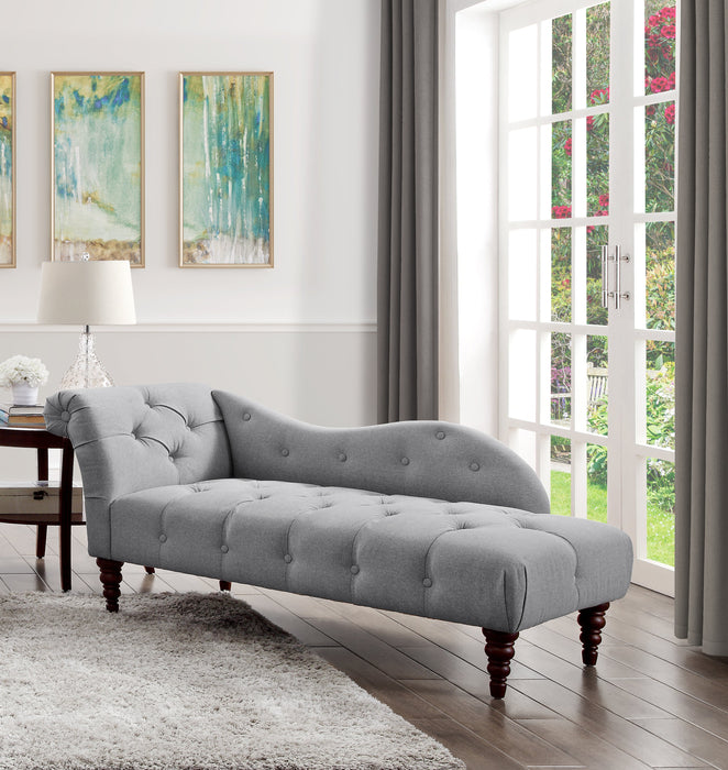 Blue Hill Dove Gray Chaise