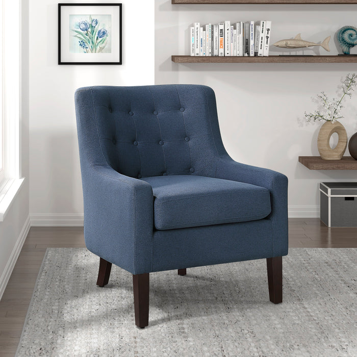 Cairn Blue Accent Chair