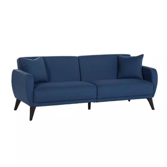 Zigana Indigo Blue Sofa In A Box-Flexy