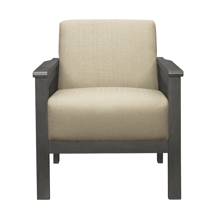 Lewiston Brown Accent Chair