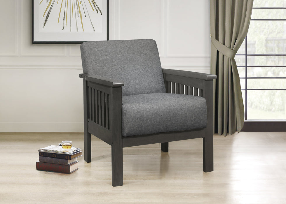 Lewiston Gray Accent Chair