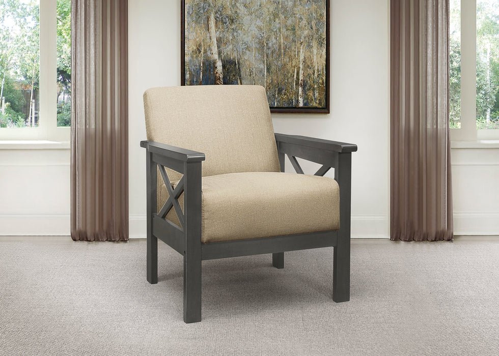 Herriman Brown Accent Chair