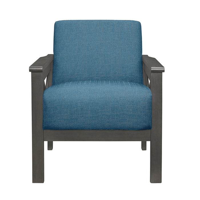 Herriman Blue Accent Chair