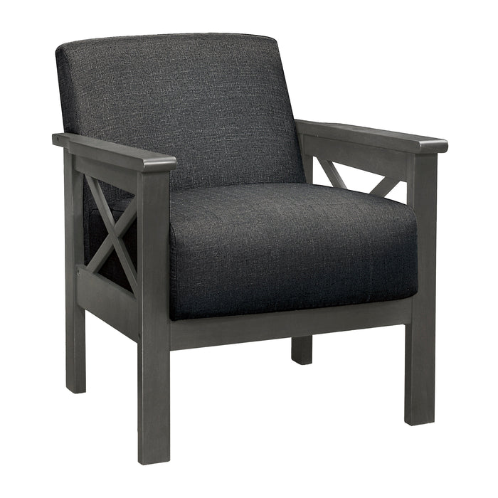 Herriman Dark Gray Accent Chair