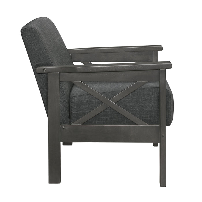 Herriman Dark Gray Accent Chair