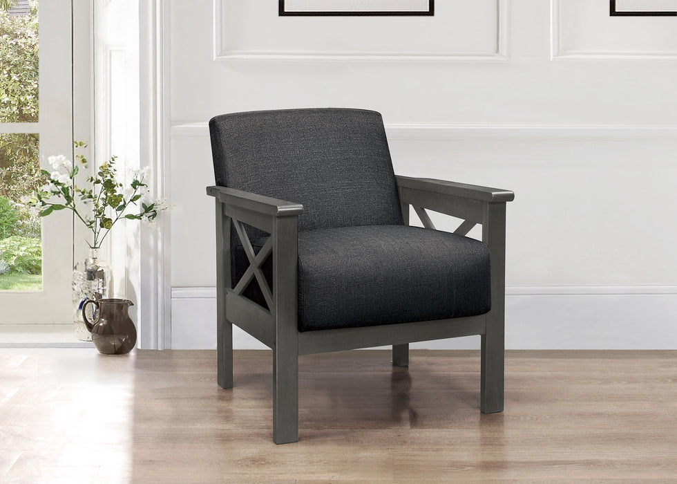 Herriman Dark Gray Accent Chair