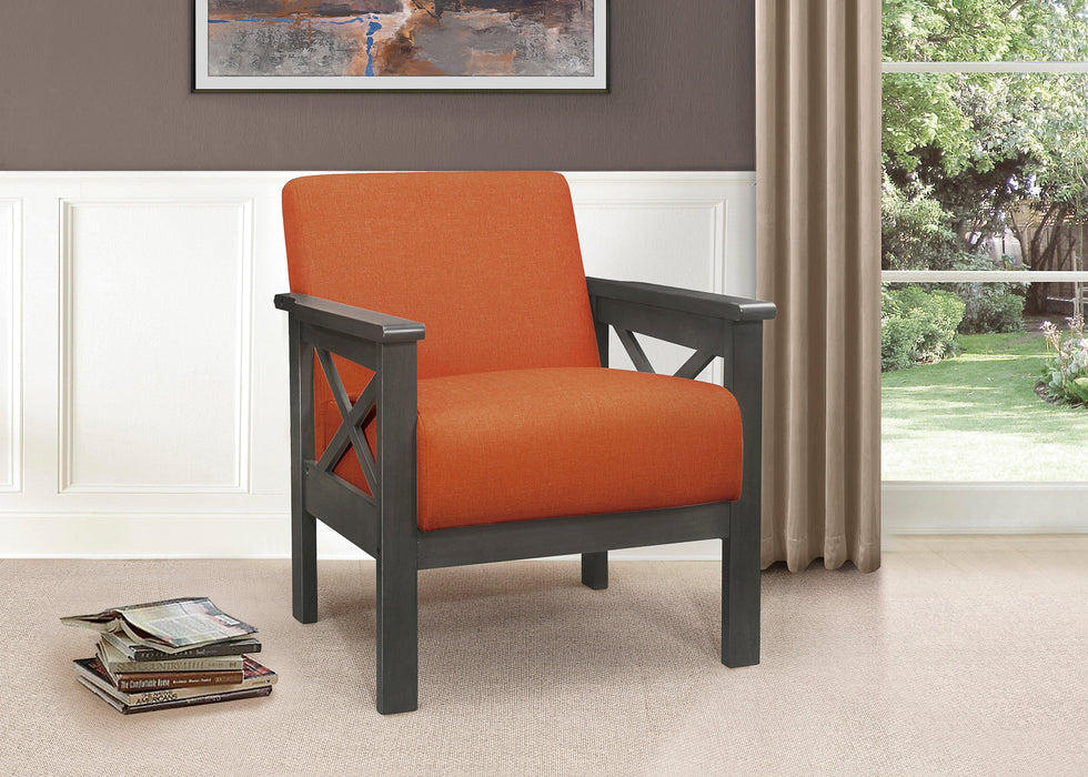 Herriman Orange Accent Chair