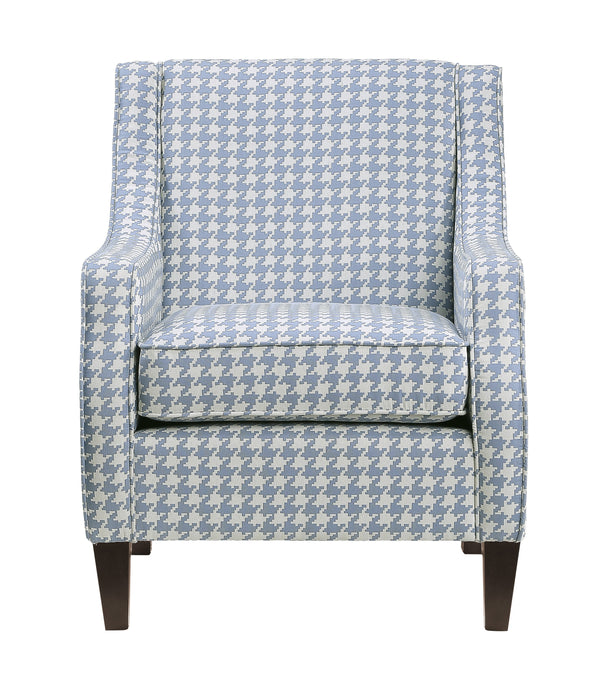 Fischer Blue Accent Chair