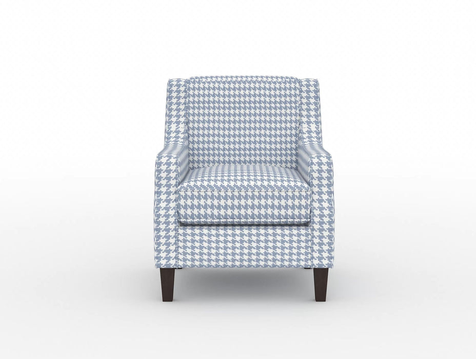 Fischer Blue Accent Chair