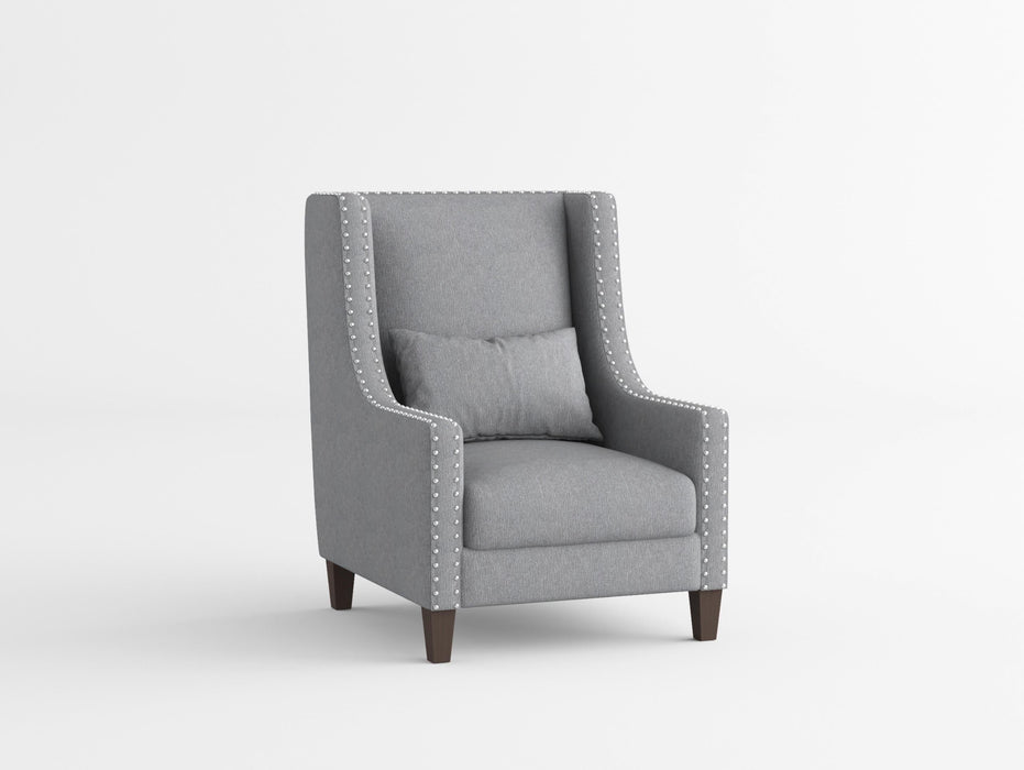 Keller Gray Accent Chair