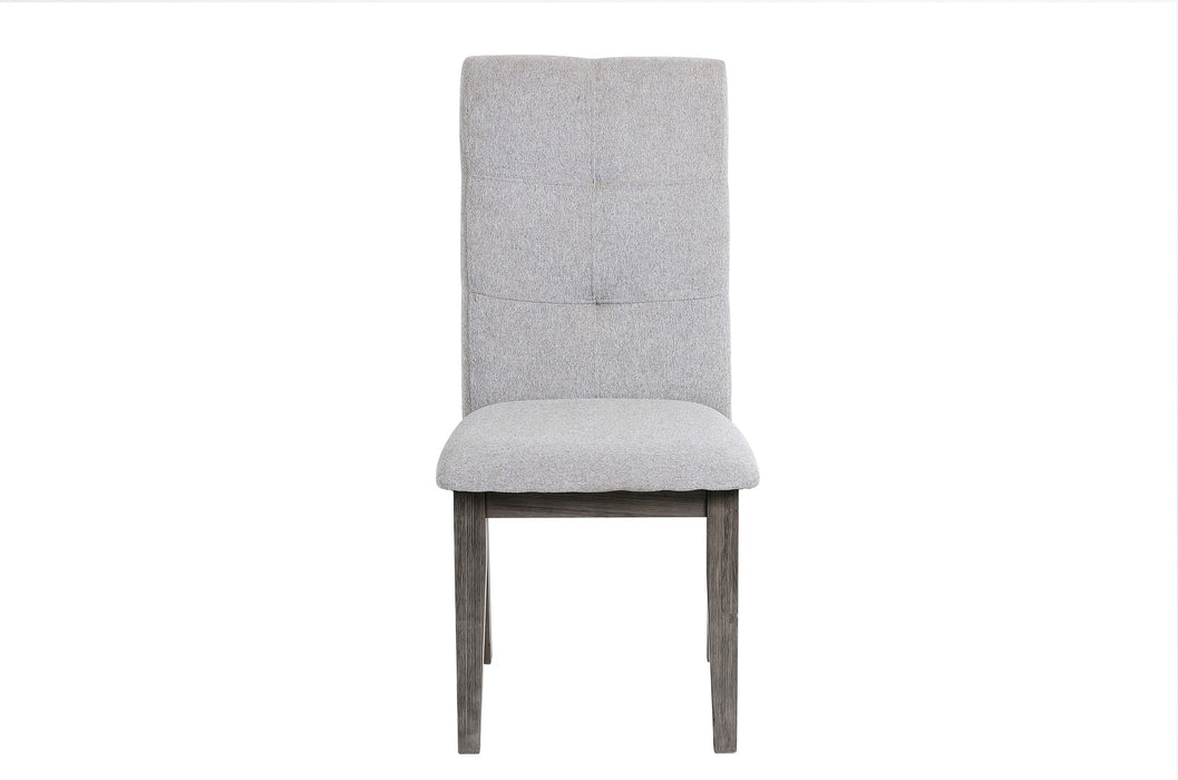 University Gray Side Chair, Set of 2