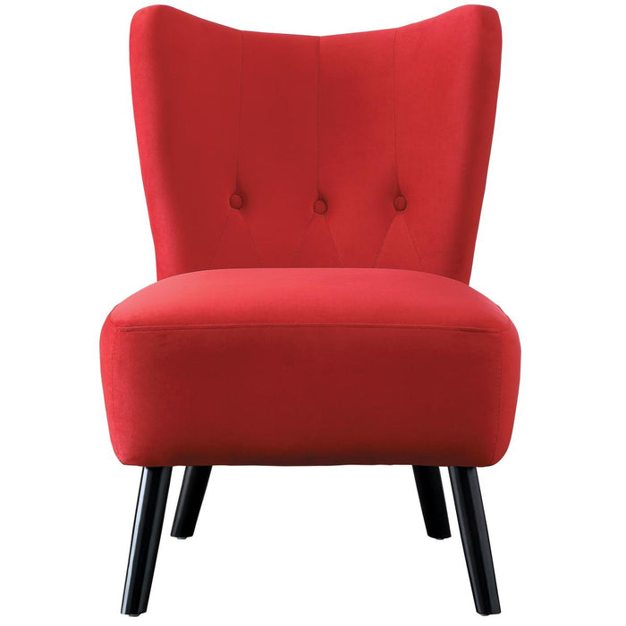 Imani Red Accent Chair