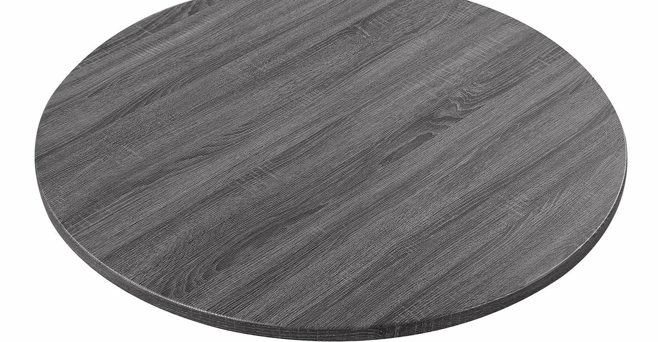 Minka Gray Round Dining Table