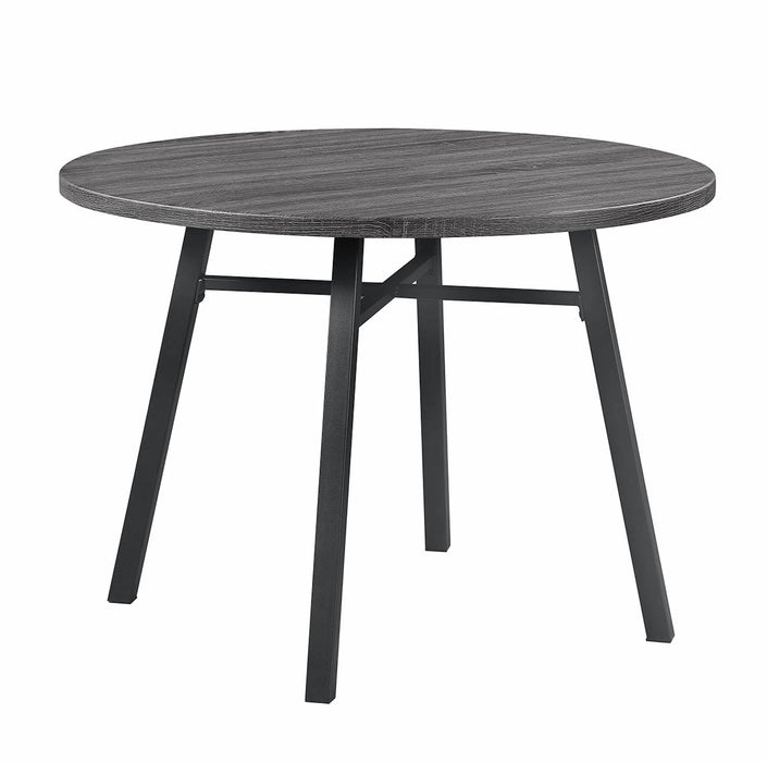 Minka Gray Round Dining Set