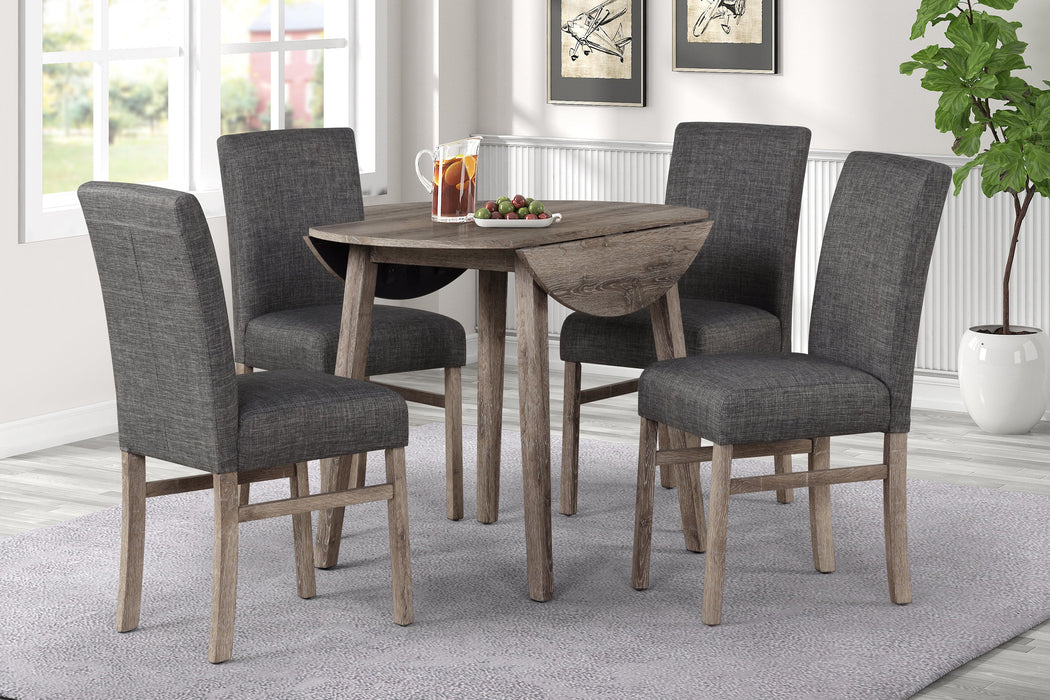 Rylan Brown Drop-Leaf Dining Set