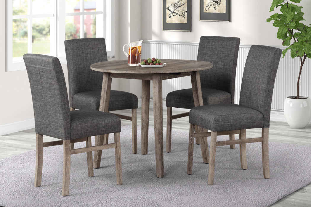 Rylan Brown Drop-Leaf Dining Set