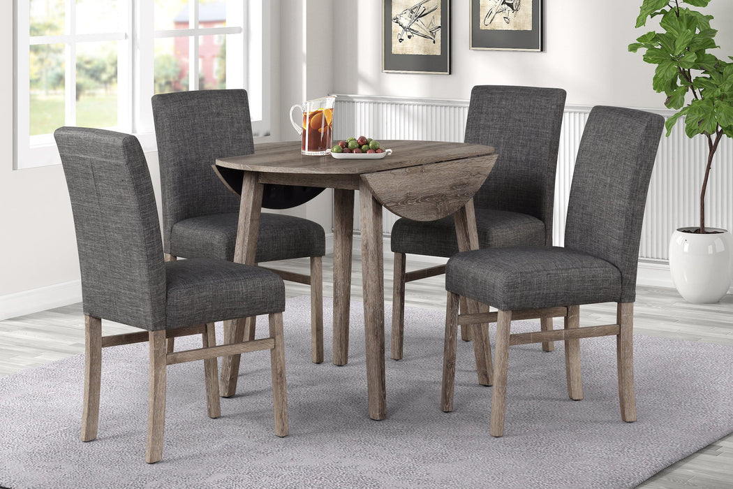 Rylan Brown Drop-Leaf Dining Table