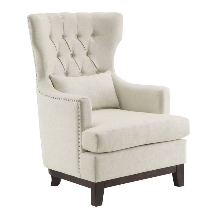 Adriano Beige Accent Chair