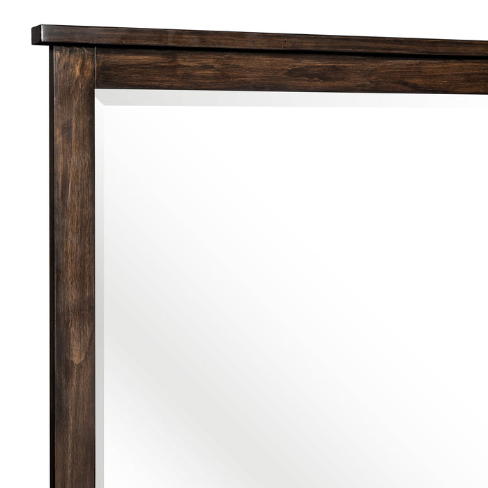 Boone Rustic Brown Mirror (Mirror Only)