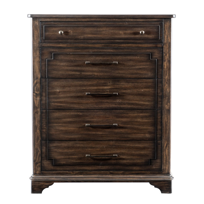 Boone Rustic Brown Chest