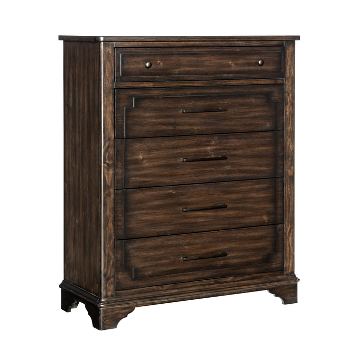 Boone Rustic Brown Chest