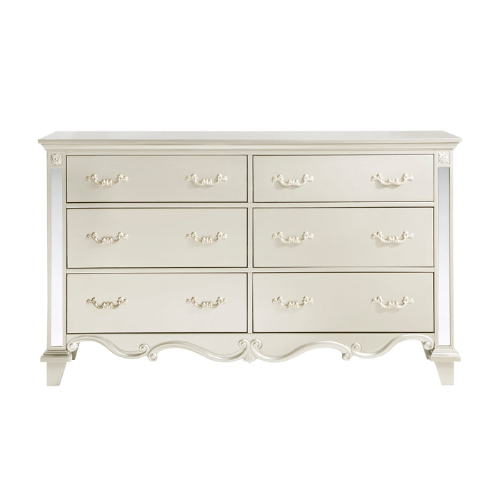 Ever Champagne Mirrored Dresser