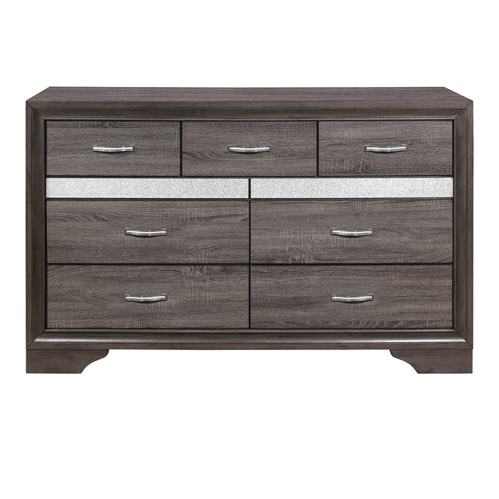 Luster Gray Dresser