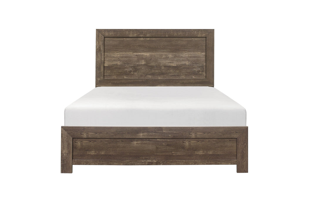 Corbin Brown Full Panel Bed