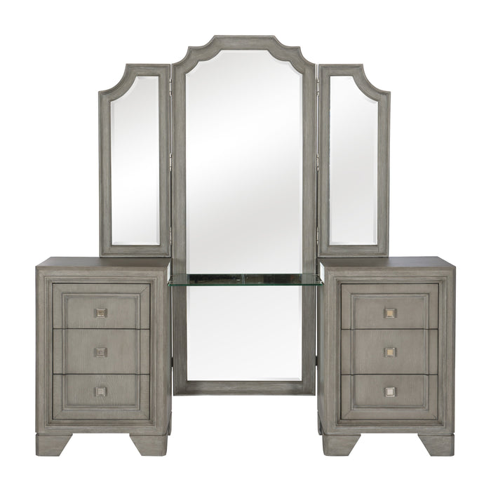 Colchester Gray Vanity Set