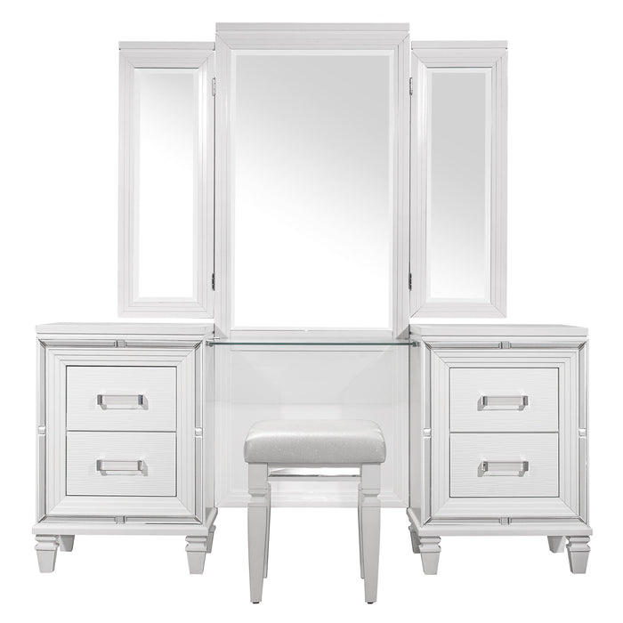 Tamsin White Vanity Set