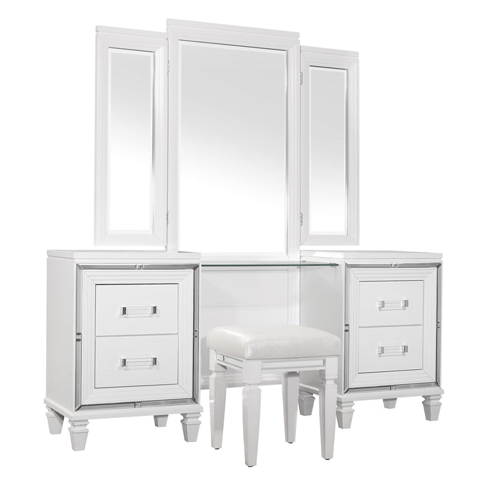 Tamsin White Vanity Set