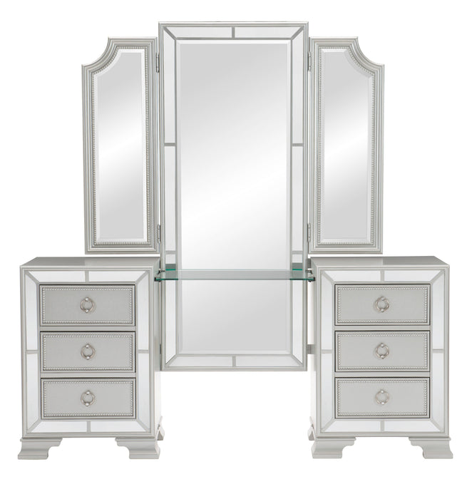 Avondale Silver Vanity Set