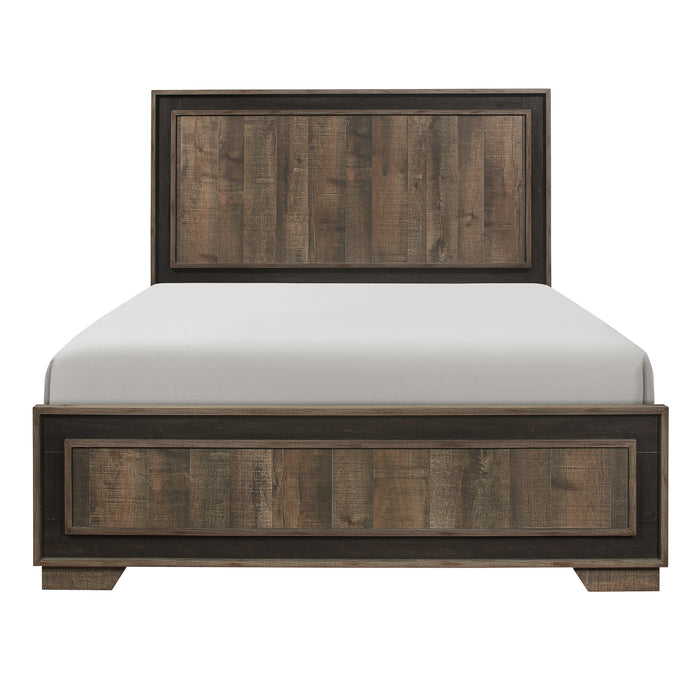 Ellendale Authentic Mahogany Full Panel Bed