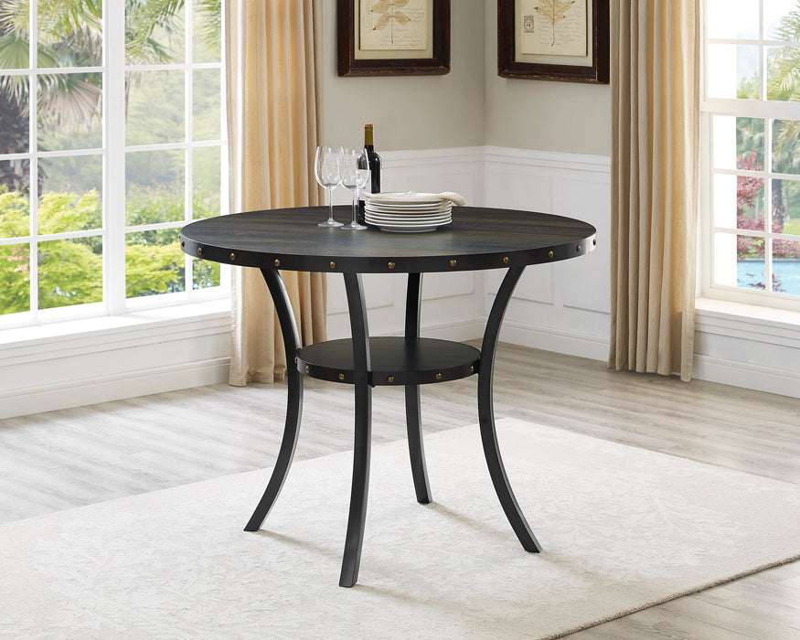 Wallace Dark Gray Counter Height Table
