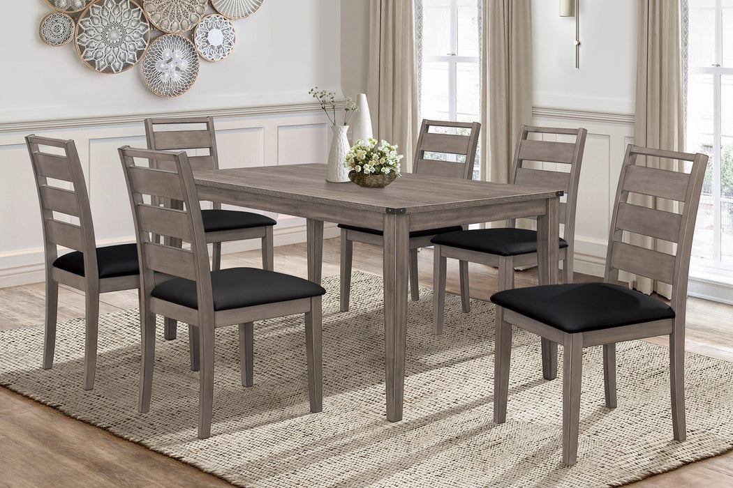 Woodrow Weathered Dining Set