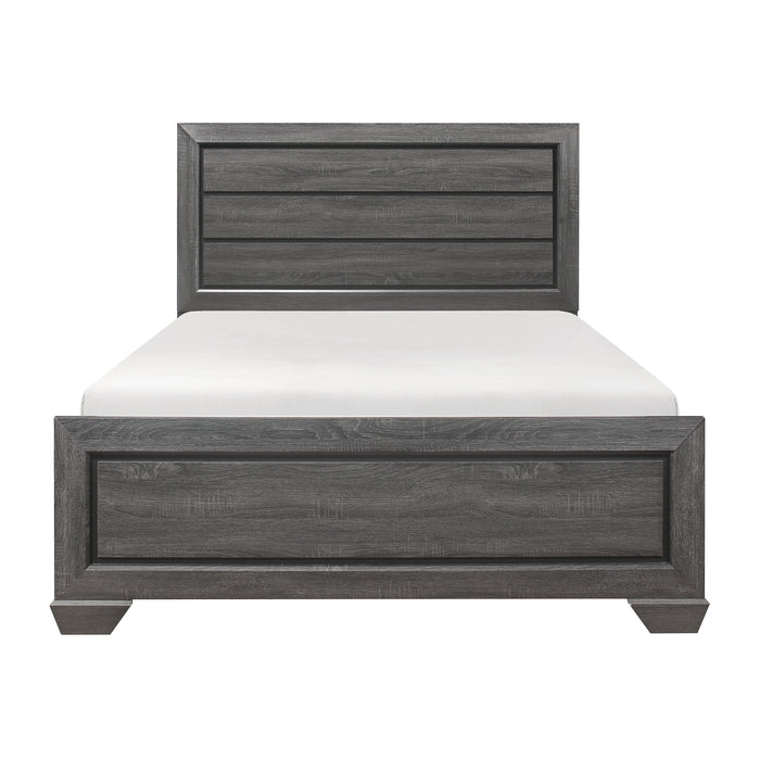 Beechnut Gray Full Panel Bed