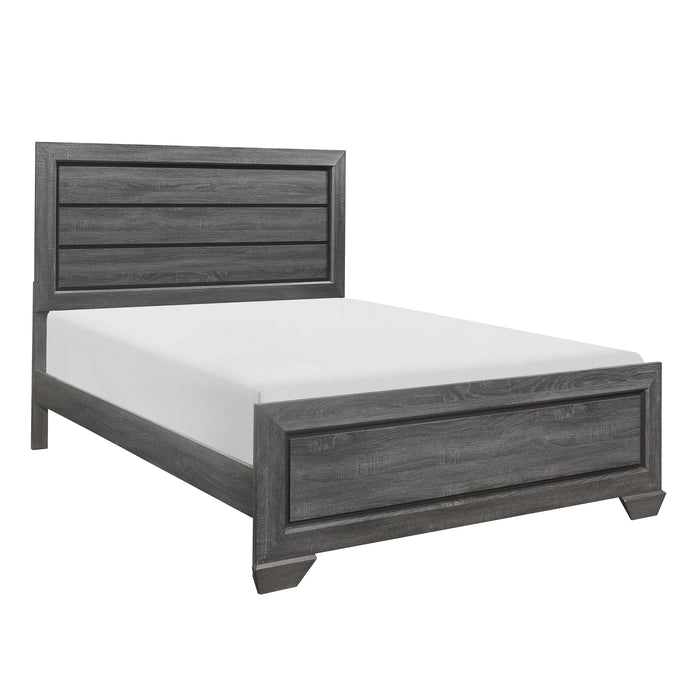 Beechnut Gray Queen Panel Bed