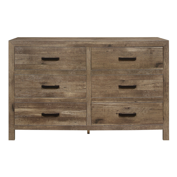 Mandan Weathered Pine Panel Youth Bedroom Set