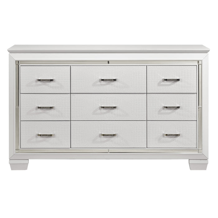 Allura White Dresser