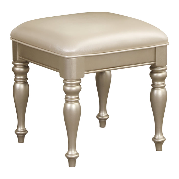 Antoinetta Champagne Vanity Stool