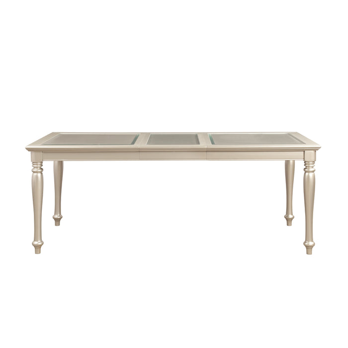 Celandine Silver Extendable Dining Table