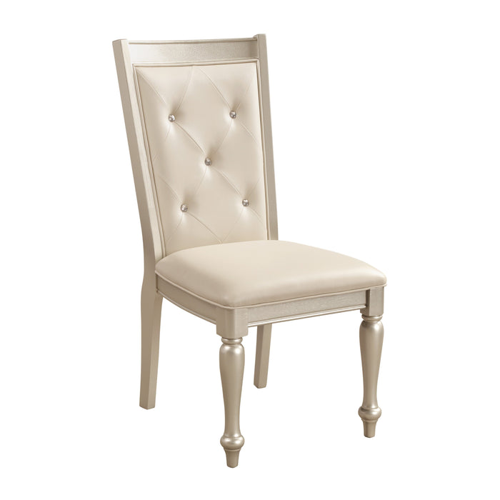 Celandine Silver Side Chair, Set of 2