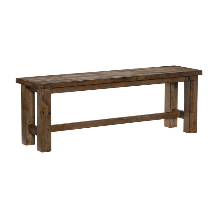 Jerrick Burnished Dining Bench