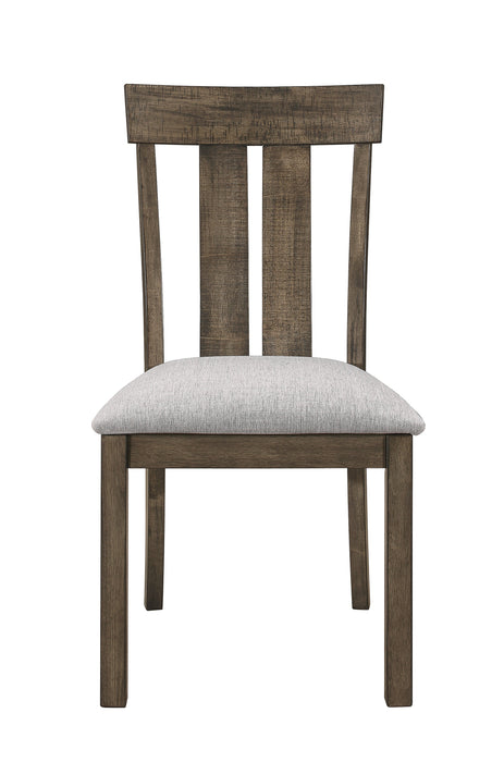 Quincy Grayish Brown Side Chair, Set of 2