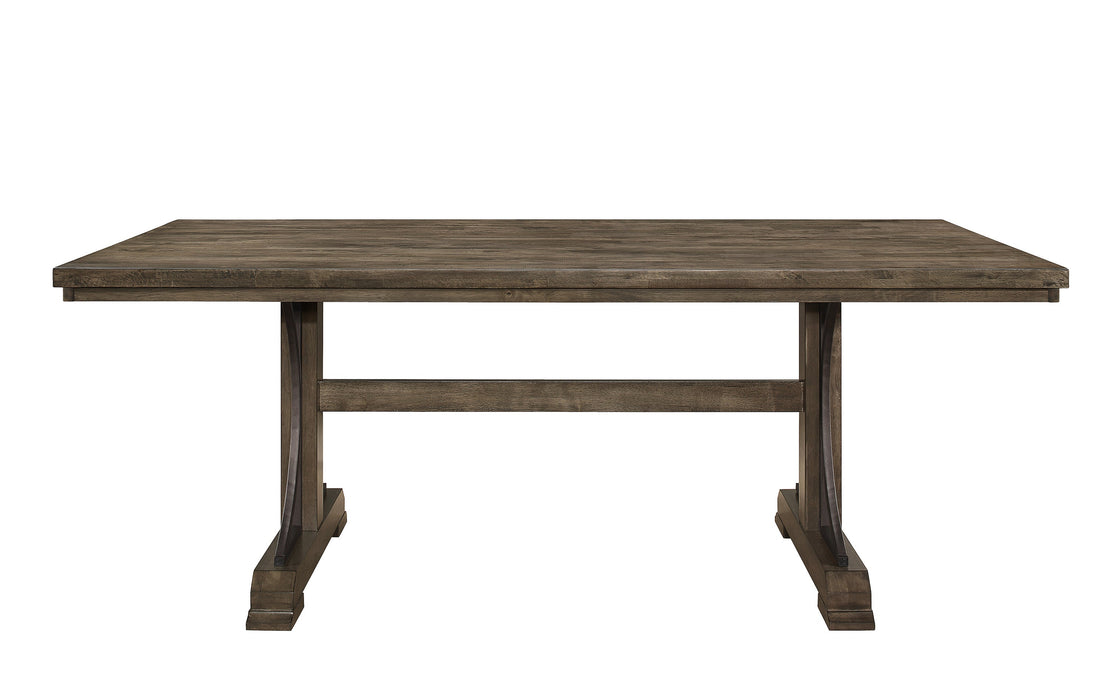 Quincy Grayish Brown Dining Table