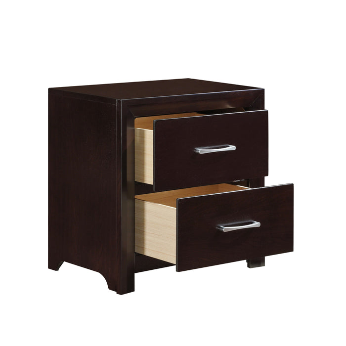 Edina Espresso Nightstand