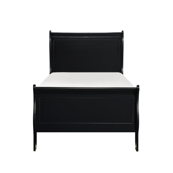 Mayville Black Sleigh Youth Bedroom Set